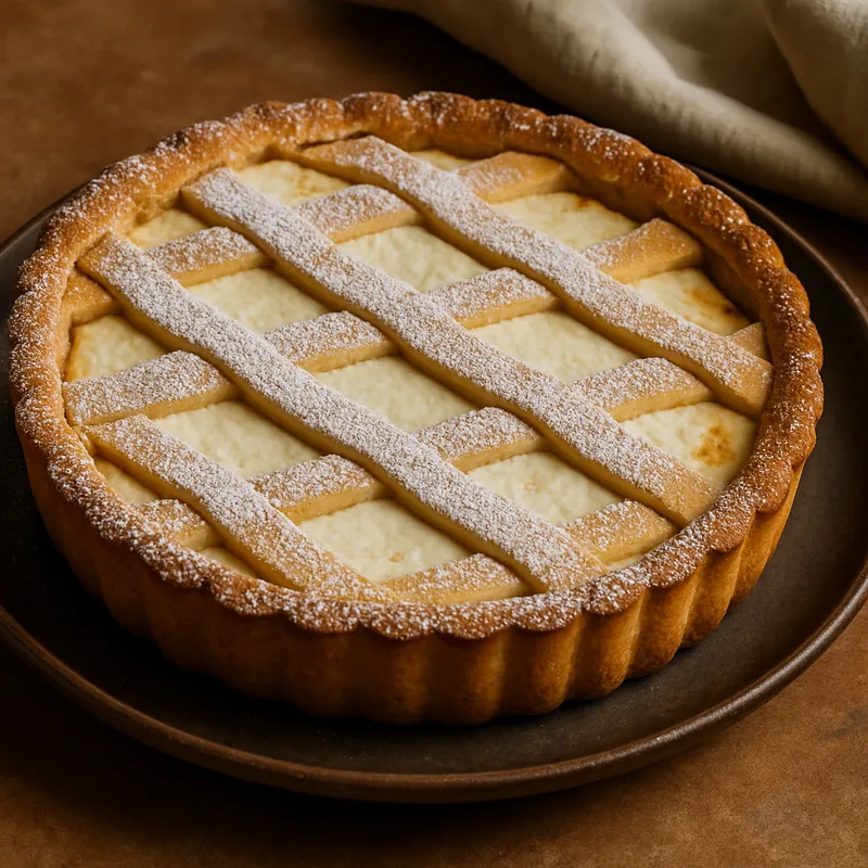 Crostata mit Ricotta (Ricotta-Tarte)