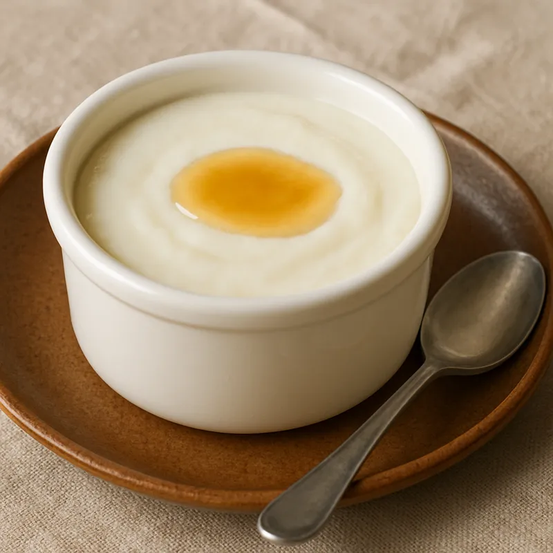 Cuajada (Schafsmilch-Pudding)