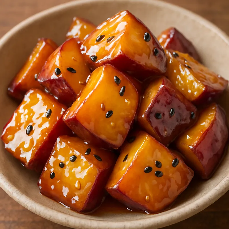 Daigaku Imo (Kandierte Süßkartoffeln)