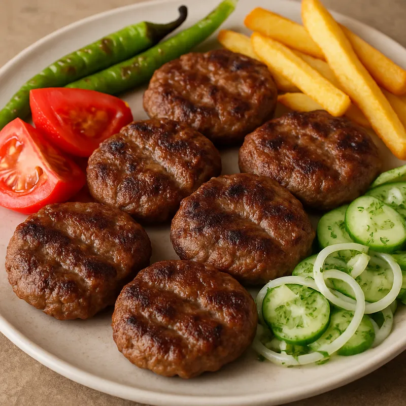 Dalyan Köfte (Gebratene Fleischbällchen-Pattys)