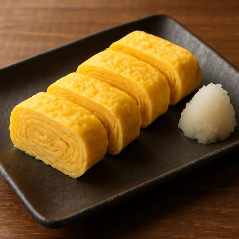 Dashimaki Tamago (Japanisches gerolltes Omelett)