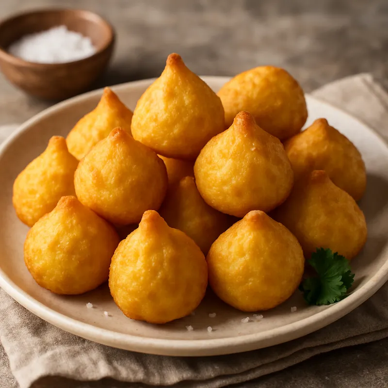 Dauphine-Kartoffeln (Frittierte Kartoffelkrapfen)