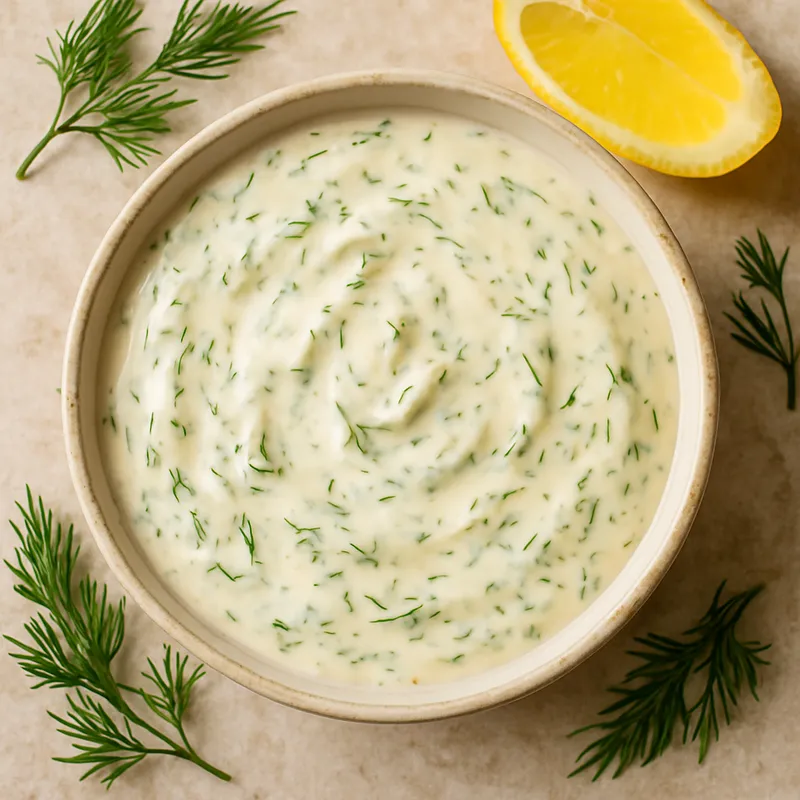 Dill-Zitronen-Sauce