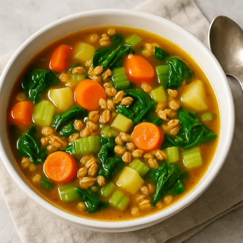 Dinkel-Gemüsesuppe