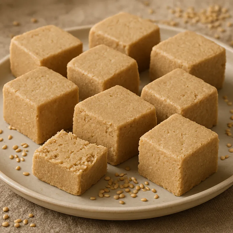 Dövme Helvası (Gestampfter Halva)