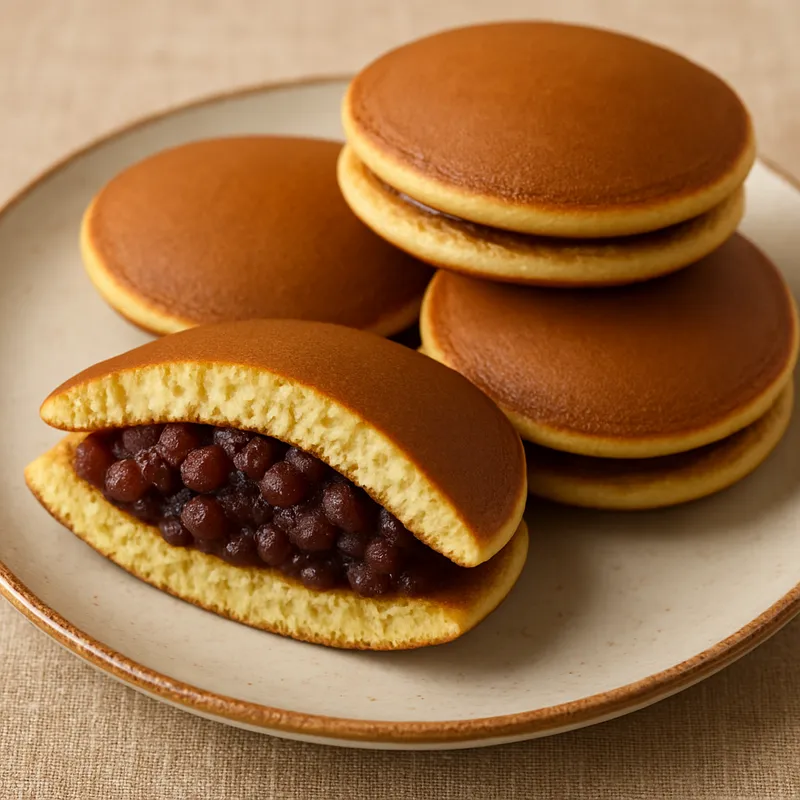 Dorayaki (Rote-Bohnen-Pfannkuchen)