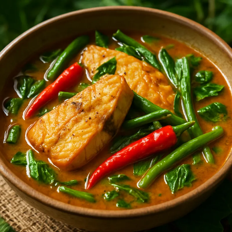 Dschungel-Curry mit Fisch