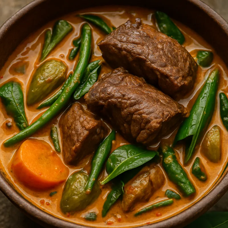 Dschungel-Curry mit Wildschwein