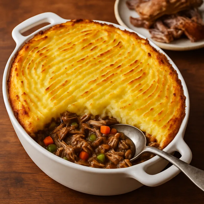 Duck Parmentier (Enten-Shepherd's-Pie)