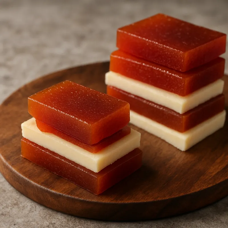 Dulce de Membrillo mit Käse (Quittenpaste mit Käse)