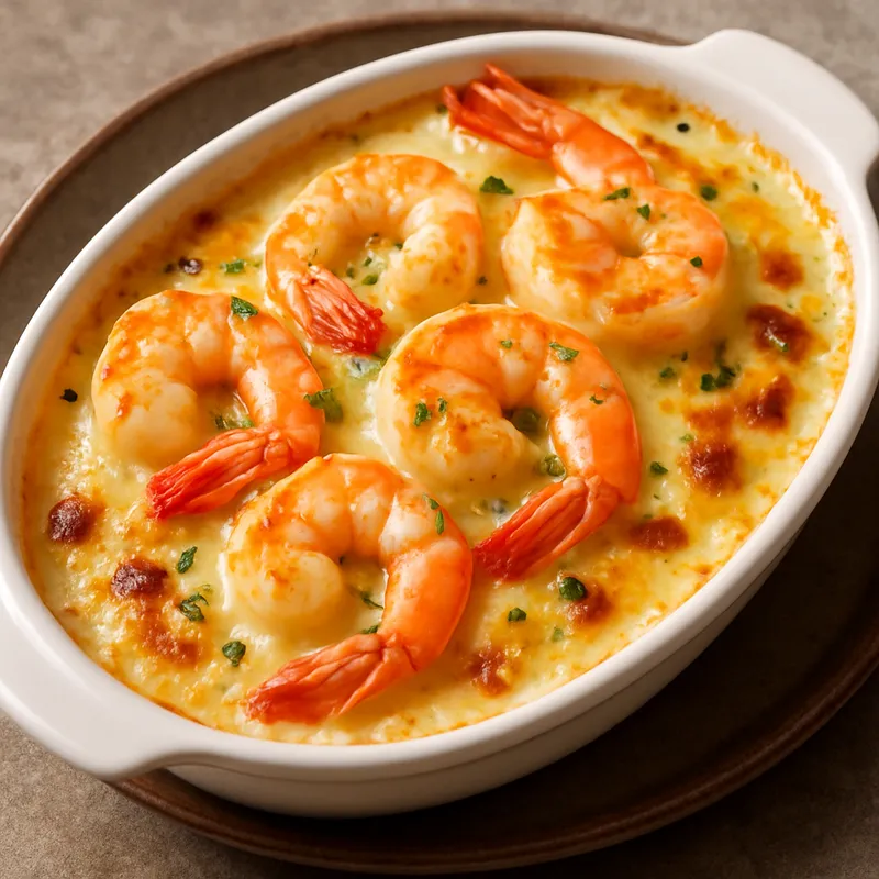 Ebi Gratin (Garnelen-Gratin)