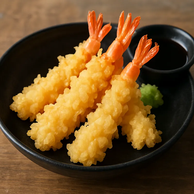 Ebi Tempura (Garnelen-Tempura)