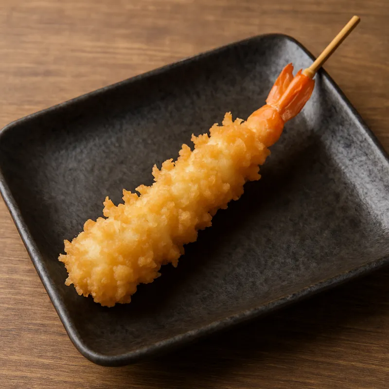 Ebiten (Garnelen-Tempura-Spieß)