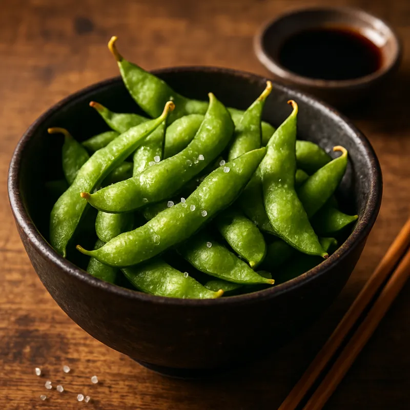 Edamame nach Izakaya-Art
