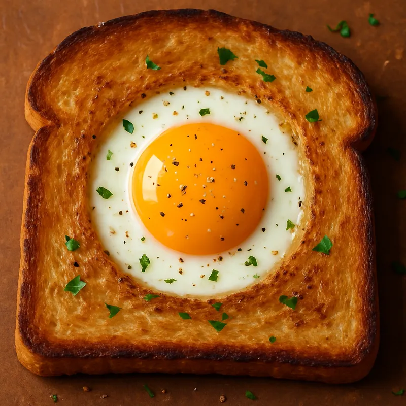 Ei im Loch Toast