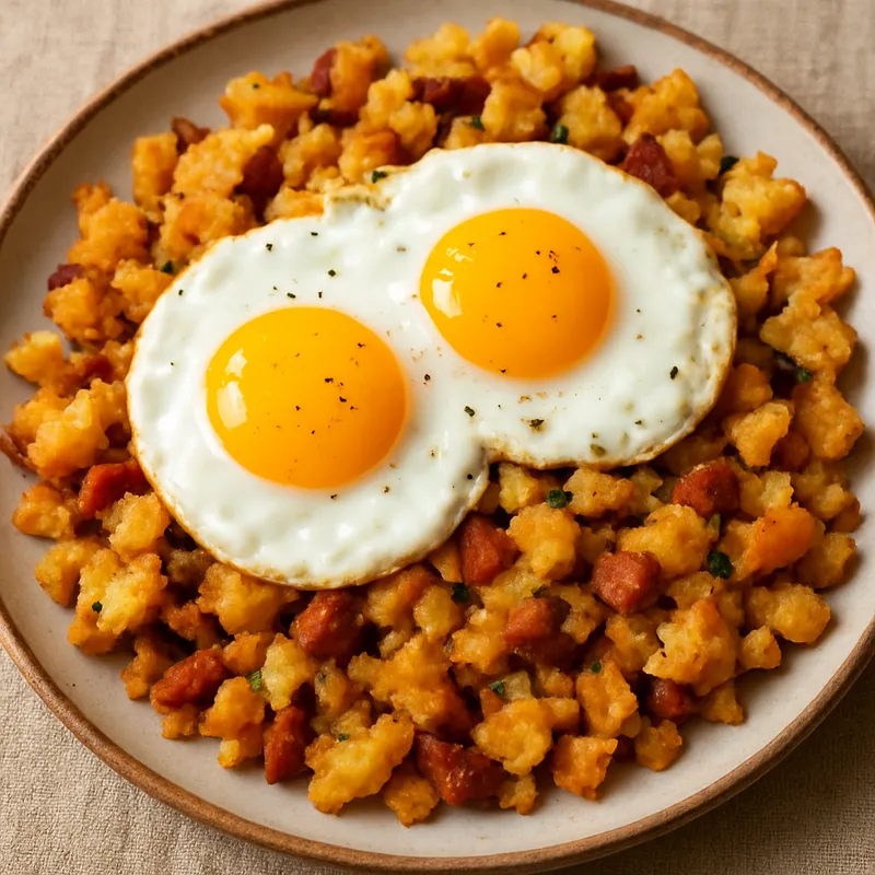 Eier mit Migas