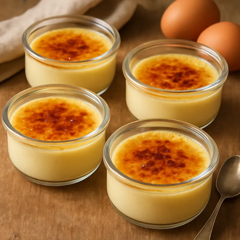 Eiercreme-Töpfchen