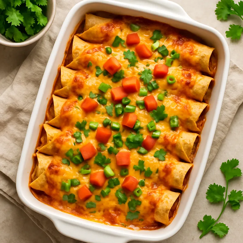 Enchilada-Auflauf