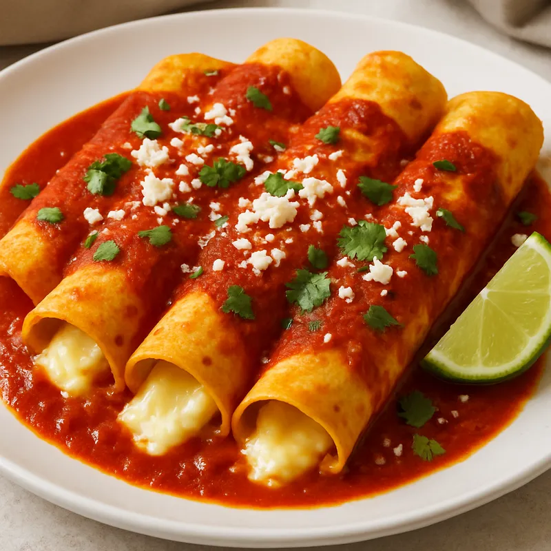 Enchiladas De Queso (Käse-Enchiladas)