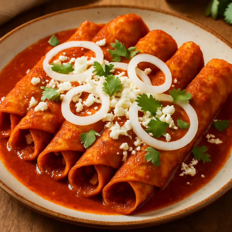 Enchiladas Rojas (Rote Enchiladas)