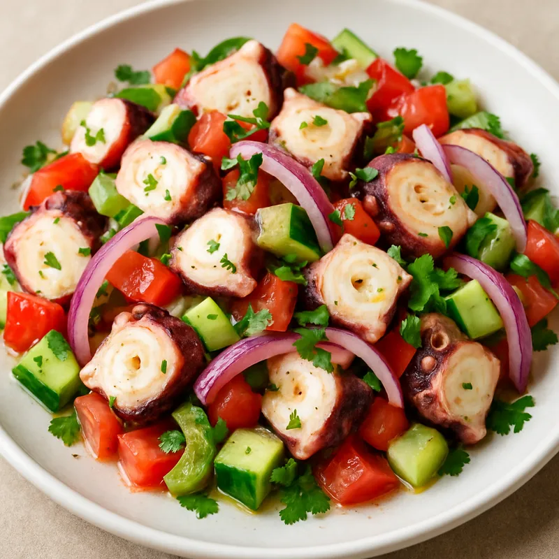 Ensalada De Pulpo (Tintenfischsalat)
