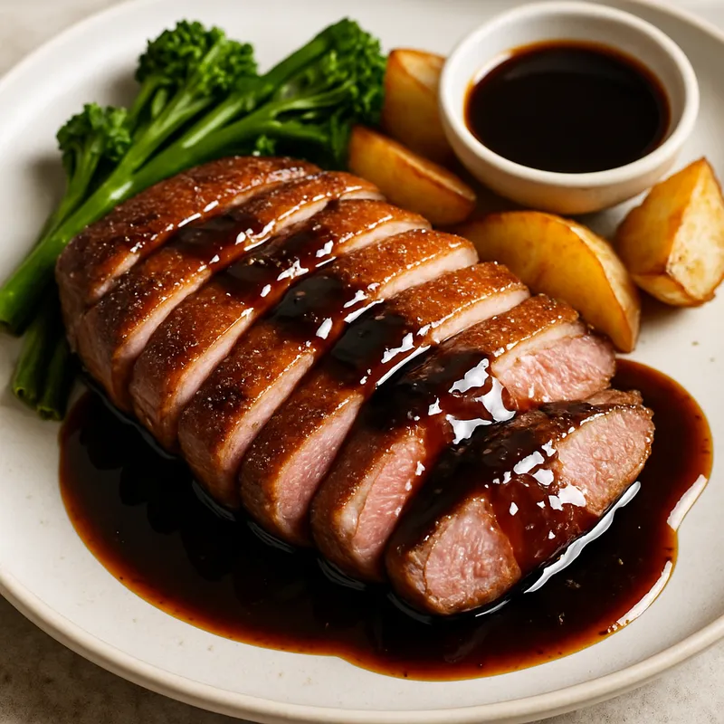 Entenbrust mit Balsamico-Glasur