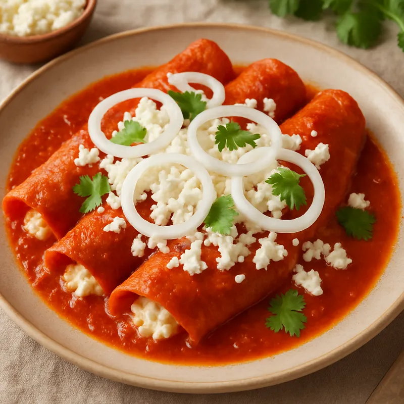 Entomatadas mit Käse