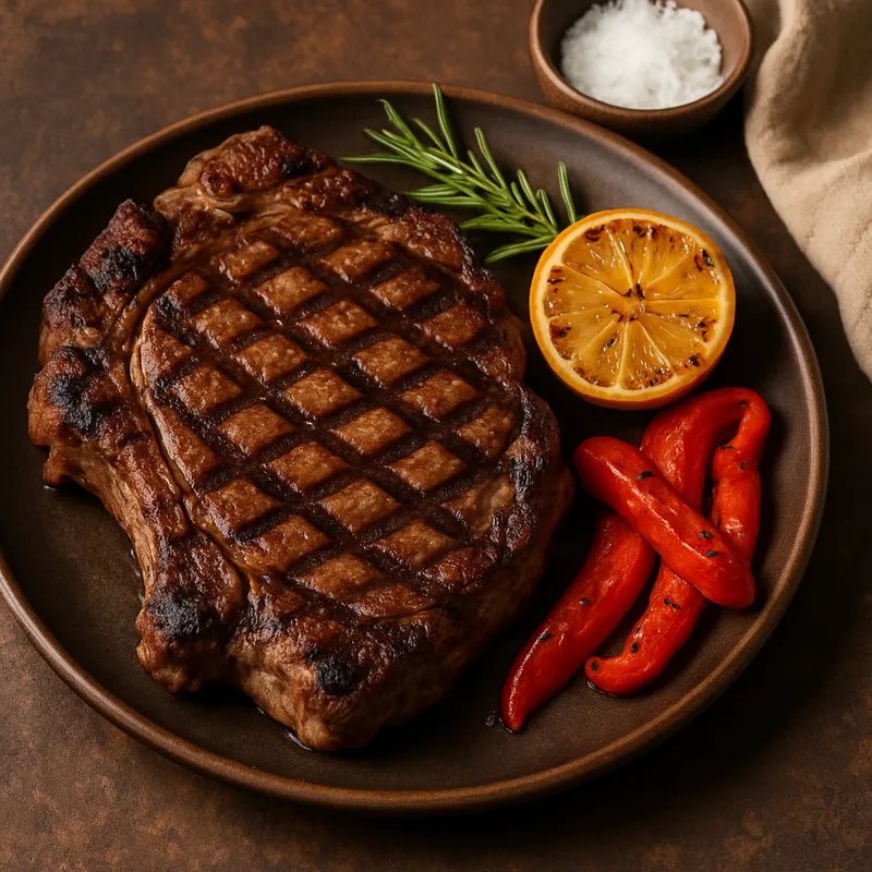 Entrecot a La Parrilla (Gegrilltes Rib-Eye)