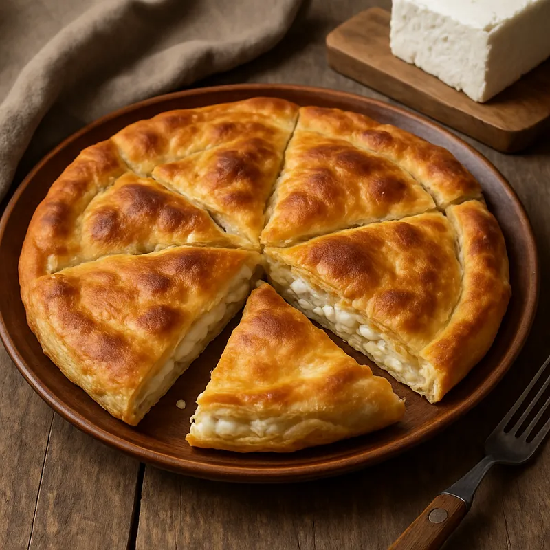 Epirus-Pita mit Feta aus Ioannina