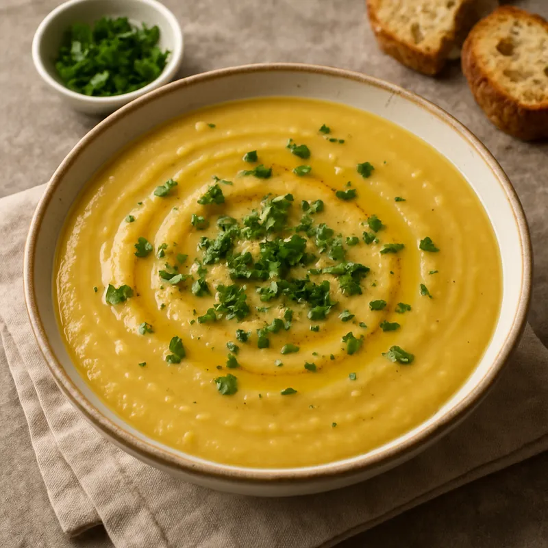 Erbsensuppe (Fava Soupa)