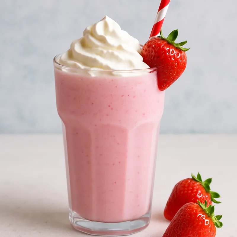 Erdbeer-Milchshake