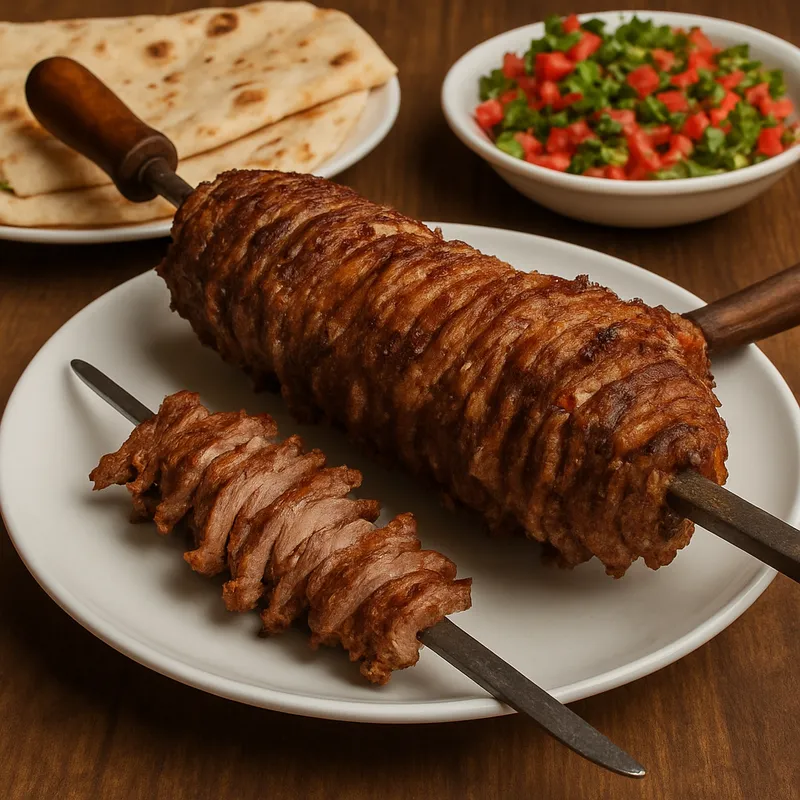 Erzurum Cağ Kebabı (Erzurumer Spießbraten)