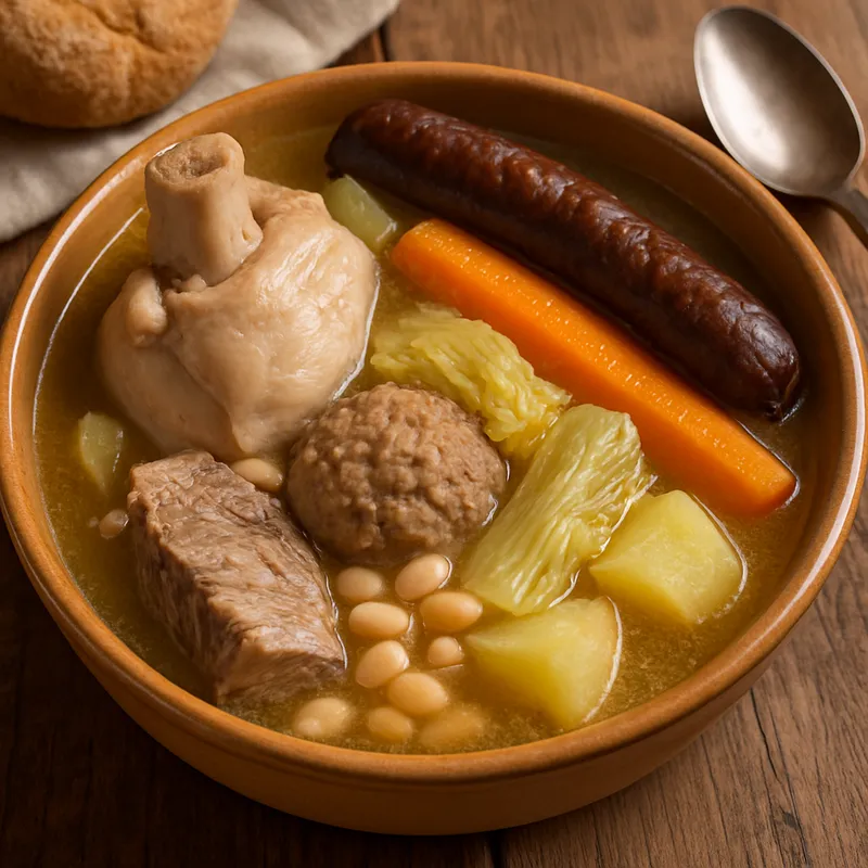 Escudella Catalana (Katalanisches Fleischgericht)