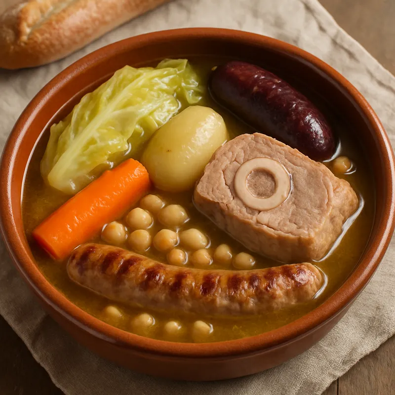 Escudella i Carn d'Olla (Katalanischer Eintopf)