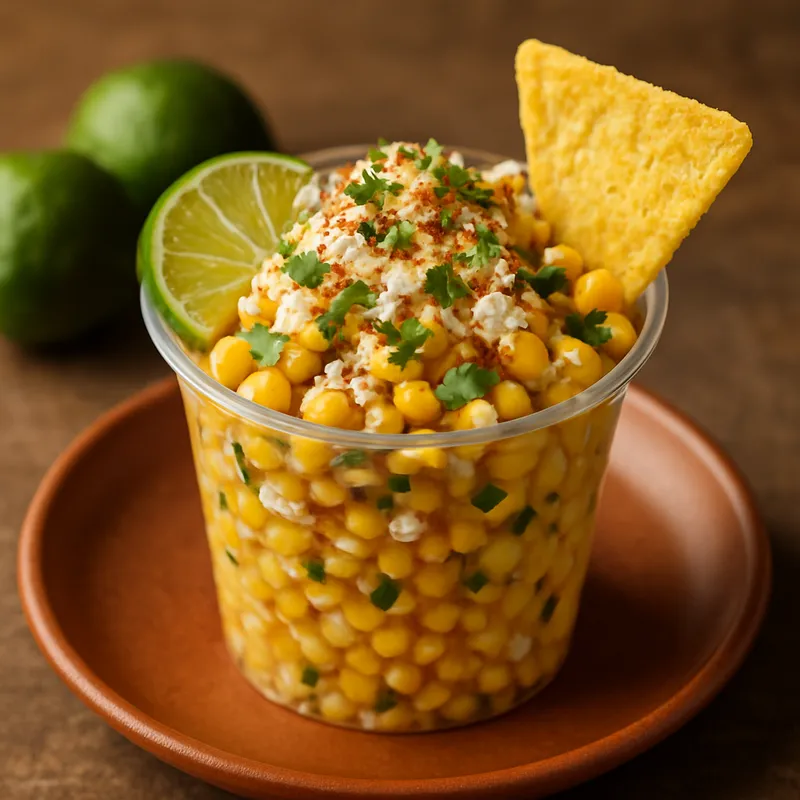 Esquites (Mexikanischer Maisbecher)