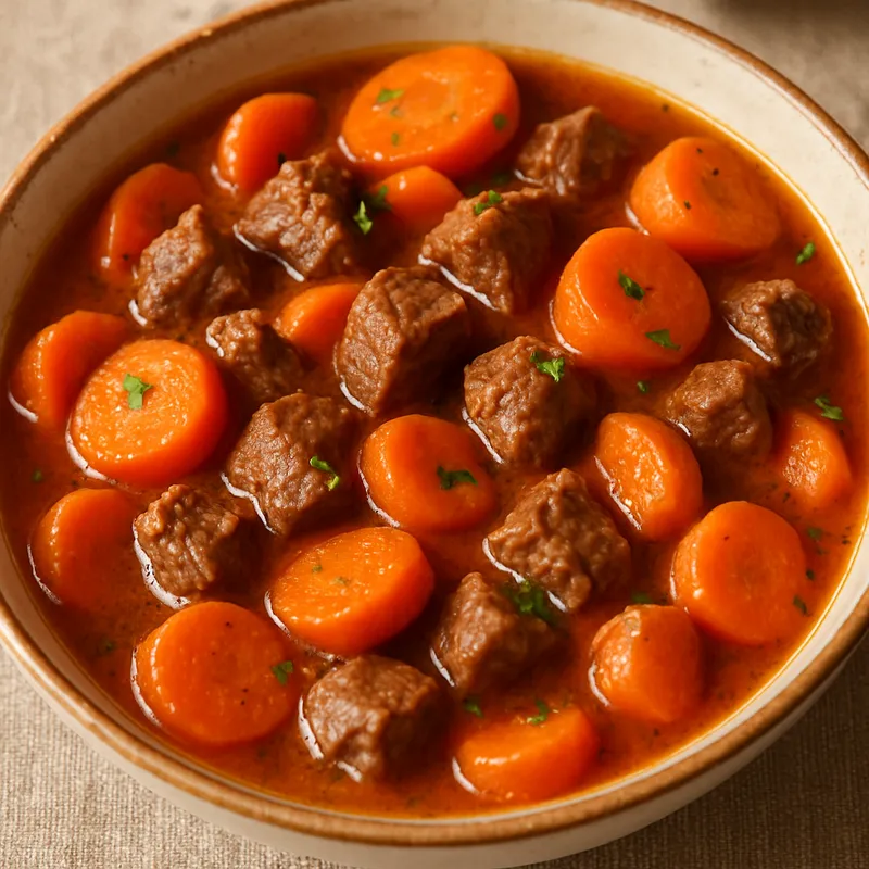 Etli Havuç (Karotteneintopf mit Fleisch)