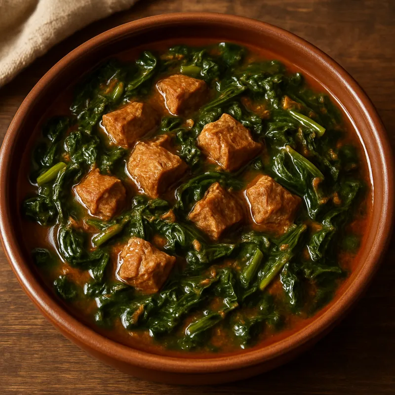 Etli Ispanak (Spinateintopf mit Fleisch)