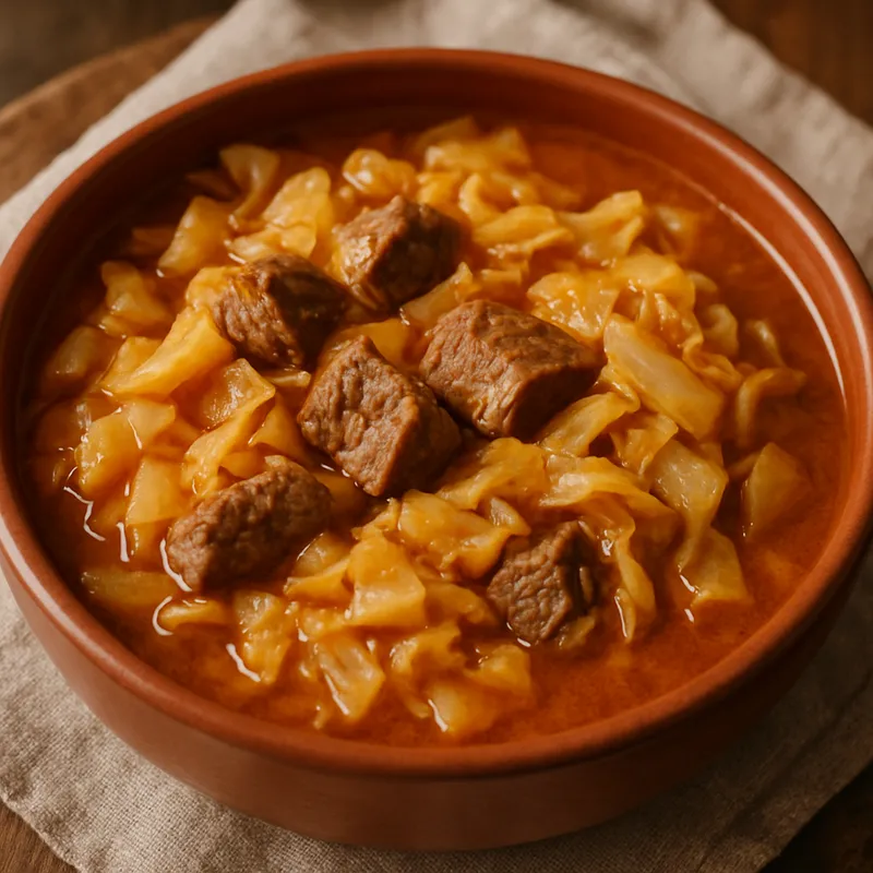 Etli Lahana (Kohleintopf mit Fleisch)