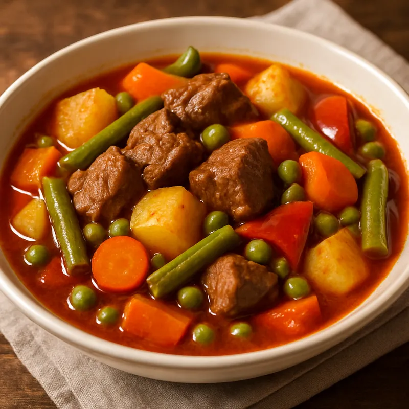 Etli Türlü (Meat and Vegetable Stew)