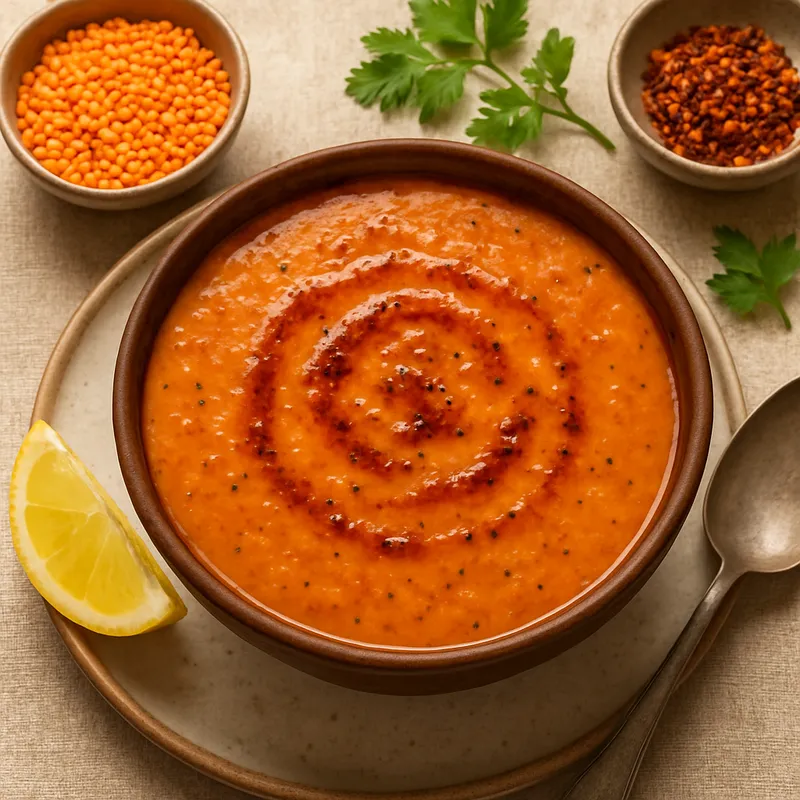 Ezogelin Çorbası (Braut-Linsensuppe)