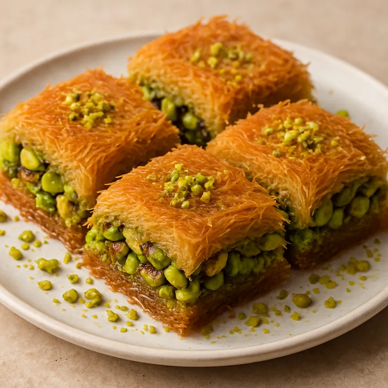 Fıstıklı Kadayıf (Kadayıf mit Pistazien)