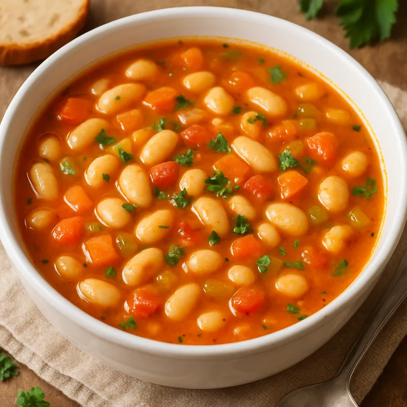 Fasolada (Weiße Bohnensuppe)