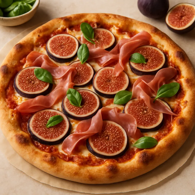 Feigen-Prosciutto-Pizza