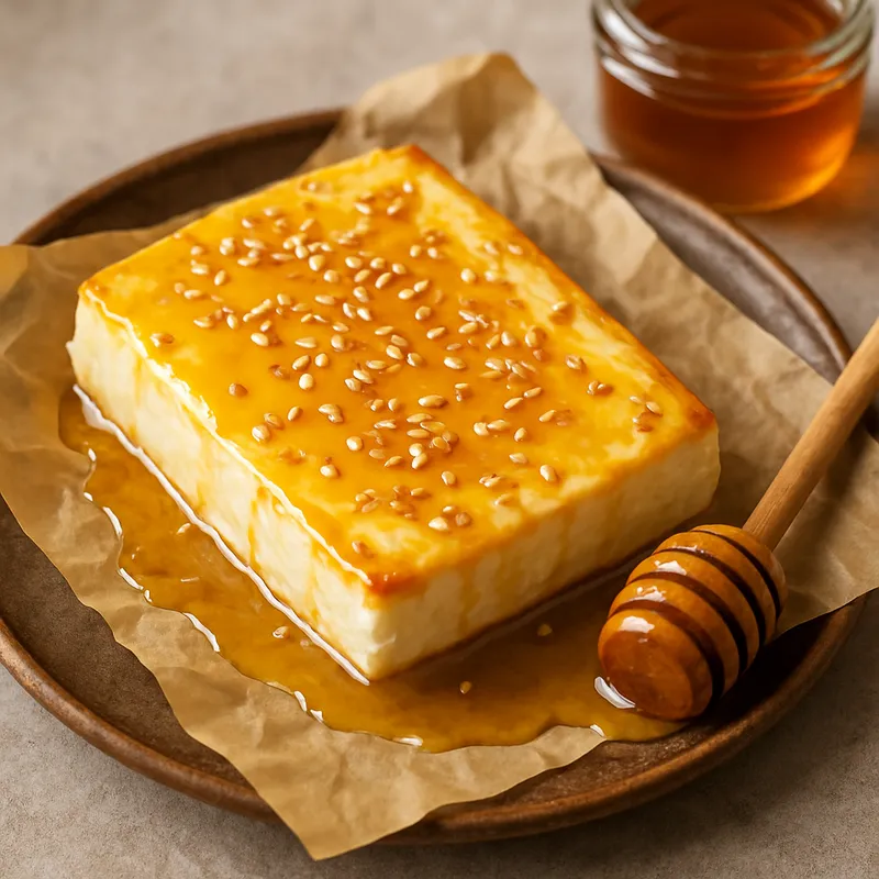 Feta mit Honig (Feta Me Meli)