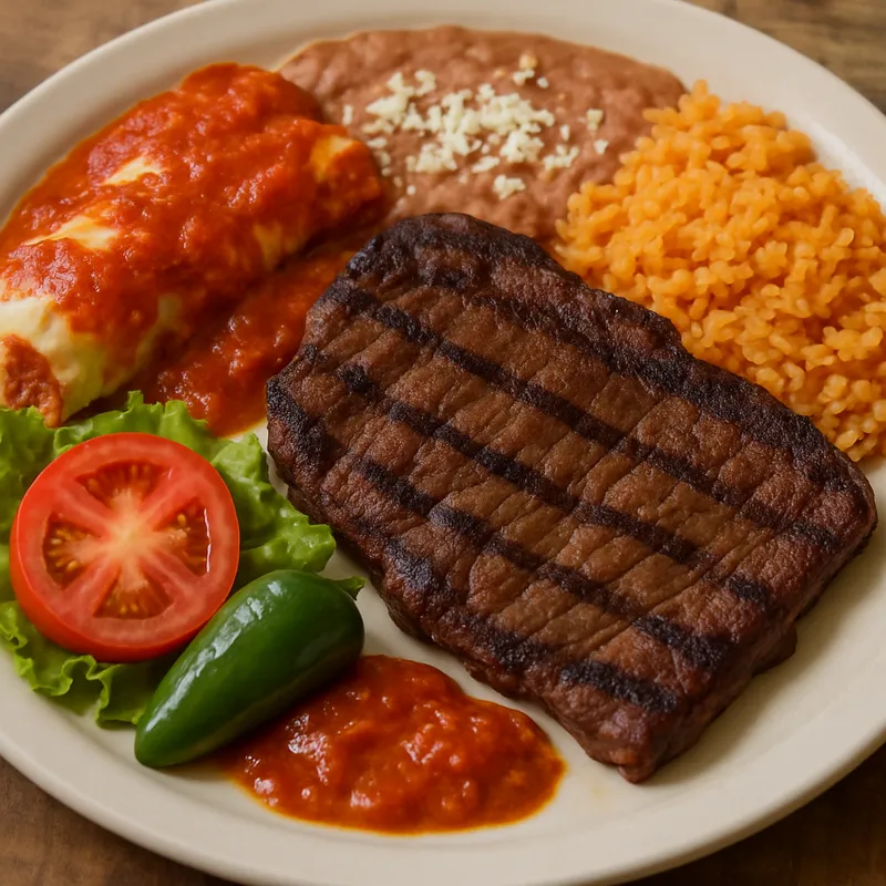 Filete Tampiqueña (Steak nach Tampico-Art)