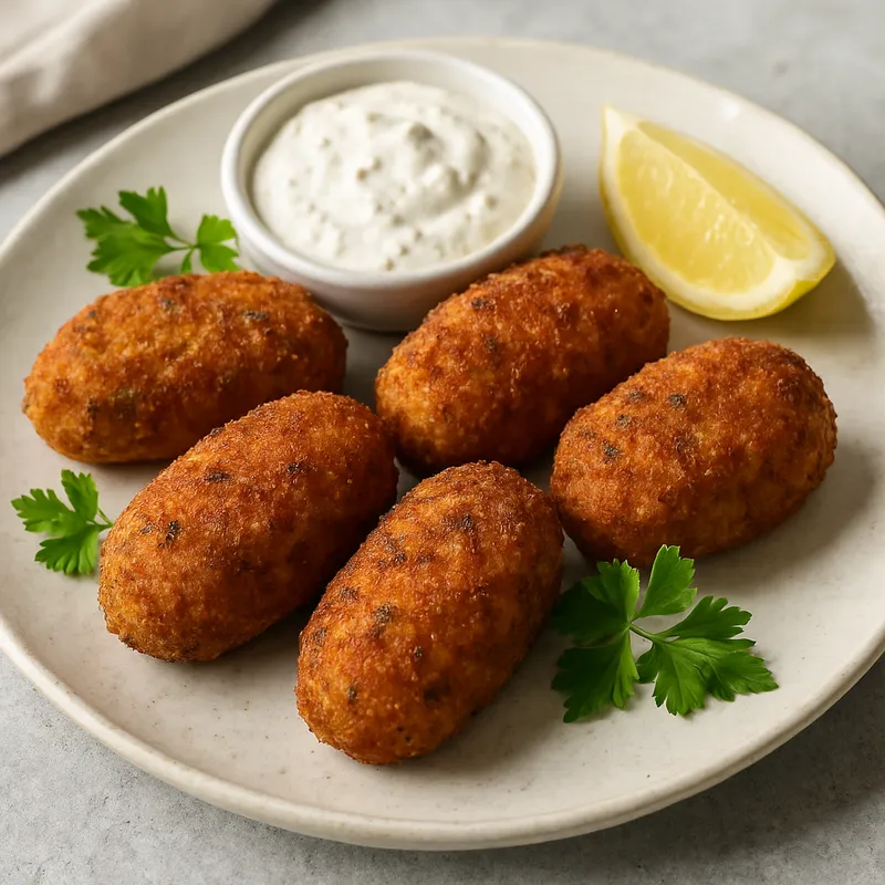 Fischkroketten (Psarokeftedes)