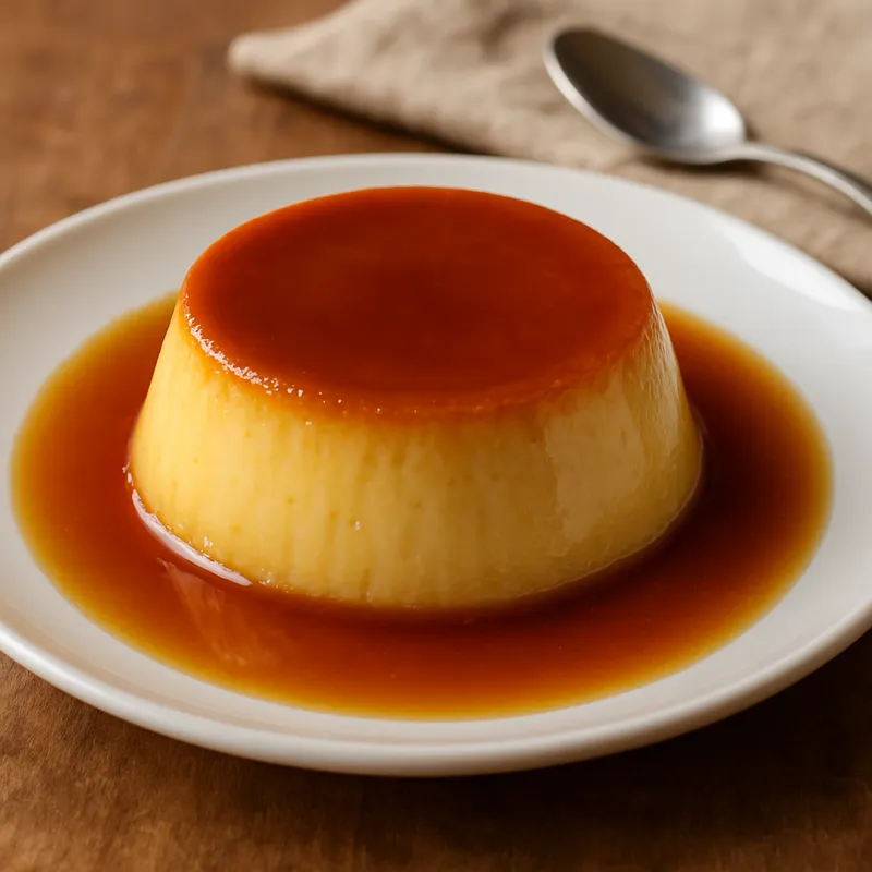 Flan American Style (Amerikanischer Karamellpudding)