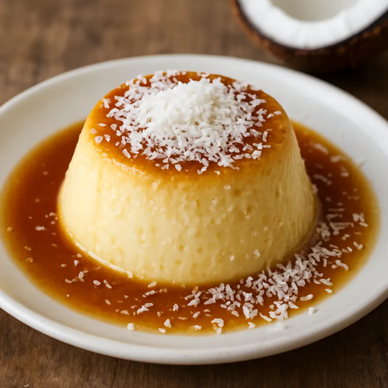 Flan de Coco (Spanischer Kokosflan)