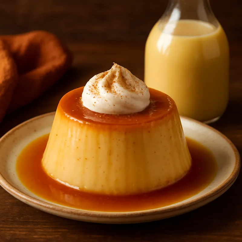 Flan de Rompope (Eierlikör-Flan)