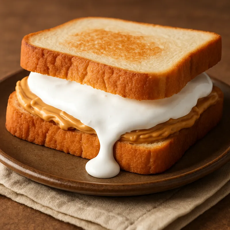 Fluffernutter-Sandwich